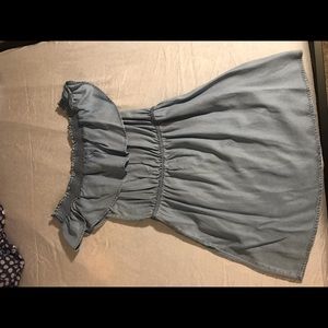 Express off shoulder Demi-like dress